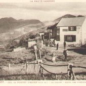 Photo ancienne du col de portet d'aspet