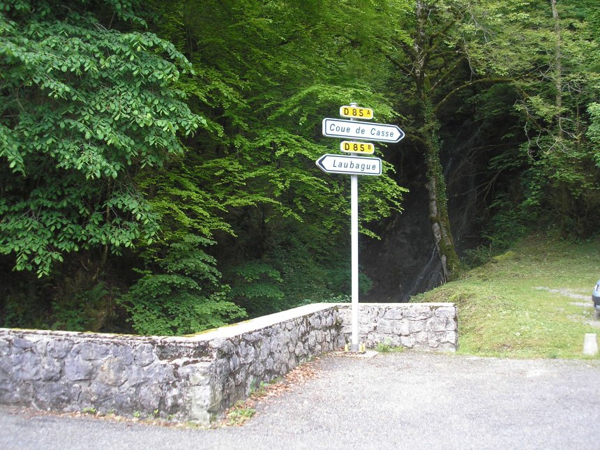 La cascade sur le chemin vers le Gîte